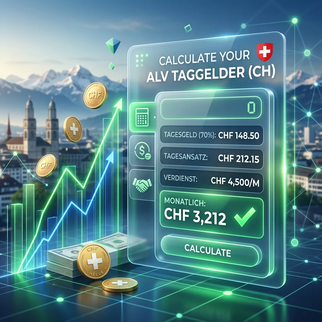 ALV-Taggelder Schweiz 2026: So wird dein Arbeitslosengeld berechnet