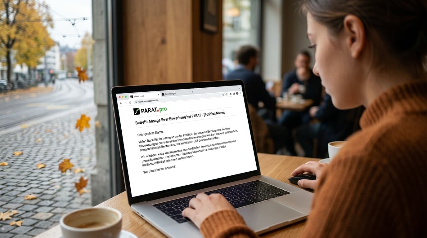 Një grua e re punon me përqendrim dhe vendosmëri në laptopin e saj në një kafene me gjallëri