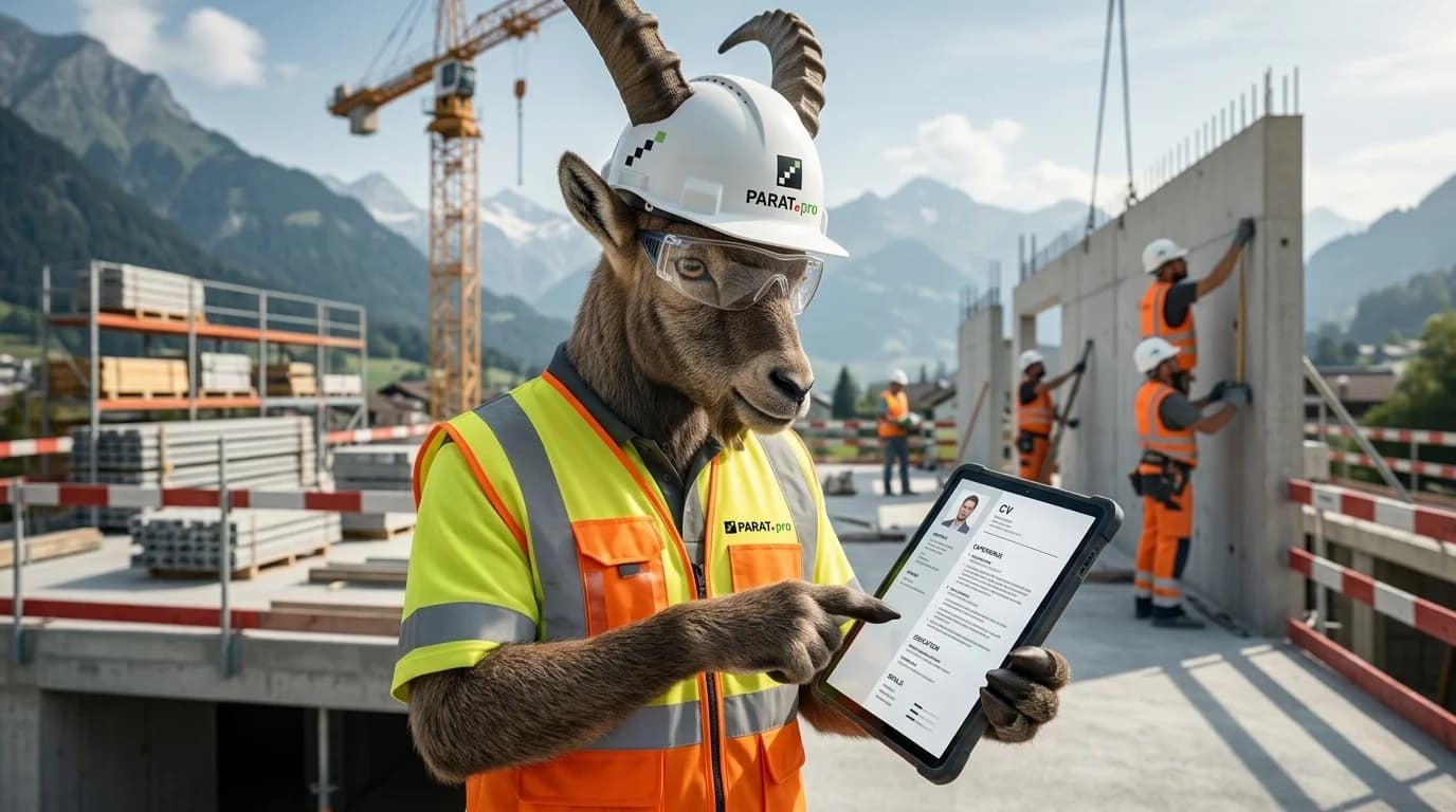 Lebenslauf Handwerker Schweiz: Vorlage, GAV & Baustellen-Tipps (2026)